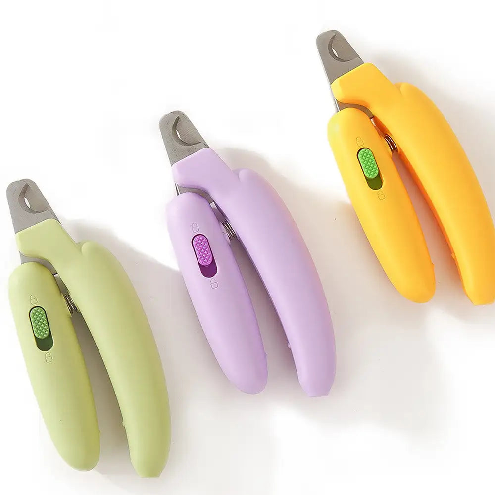 Banana-Shaped Dog Nail Clippers – Pet Grooming Supplies (main) | Petix pet supplies for dogs and cats