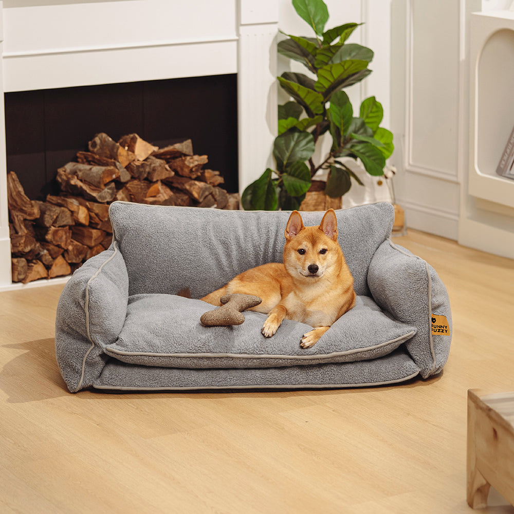 Bed Cover - Soft Faux Lambswool Double Layer Dog & Cat Sofa Bed – Bed Cover (view 5) | Petix pet supplies for dogs and cats