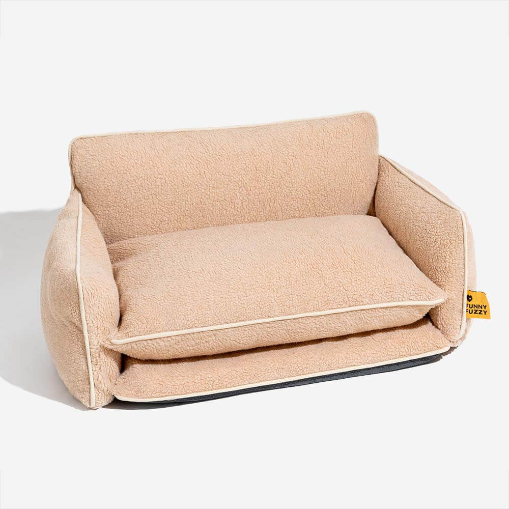 Bed Cover - Soft Faux Lambswool Double Layer Dog & Cat Sofa Bed – Bed Cover (view 8) | Petix pet supplies for dogs and cats