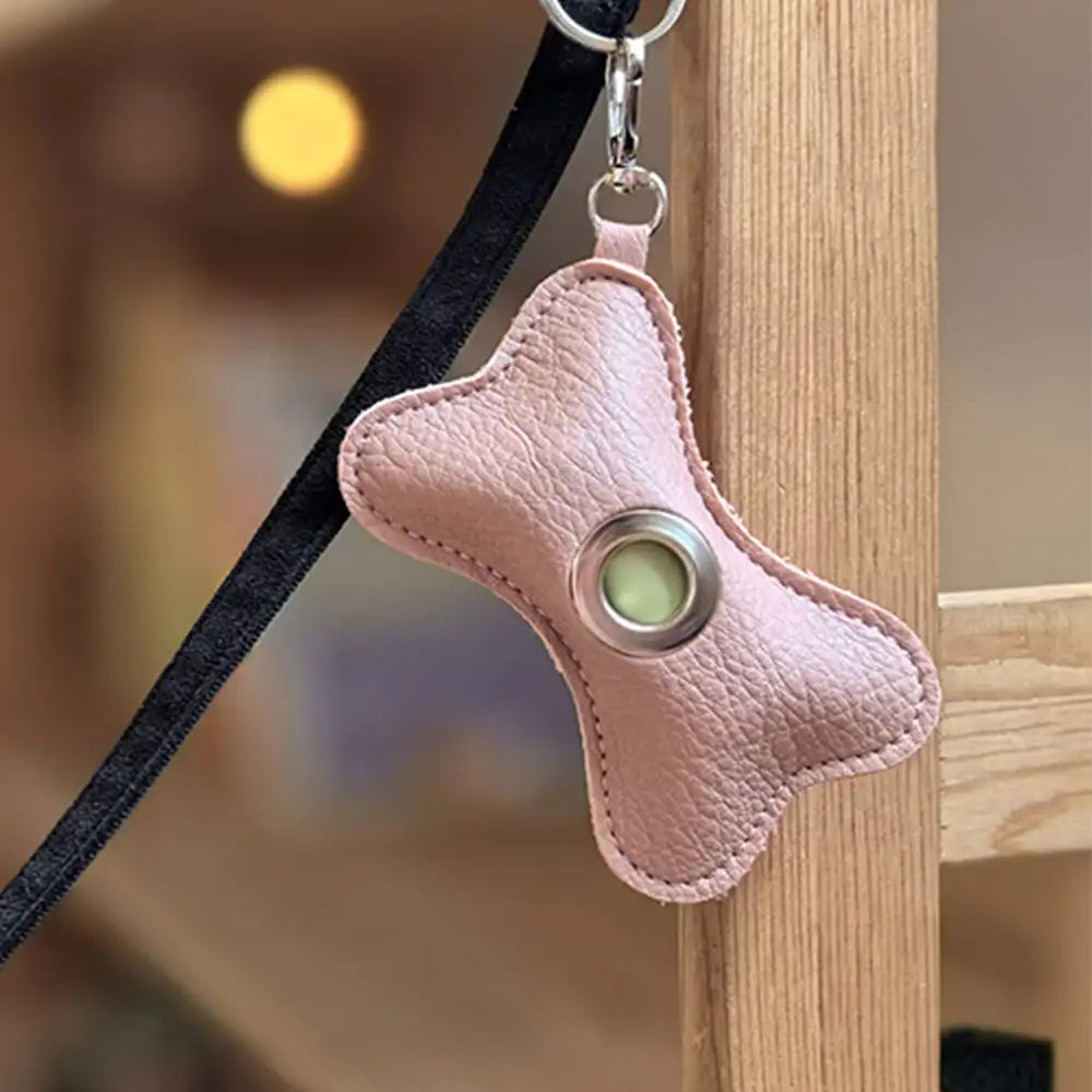 Bone-shaped Portable PU Leather Dog Poop Bag Dispenser – Pet Waste Bags & Dispensers &… | Petix pet supplies for dogs and cats