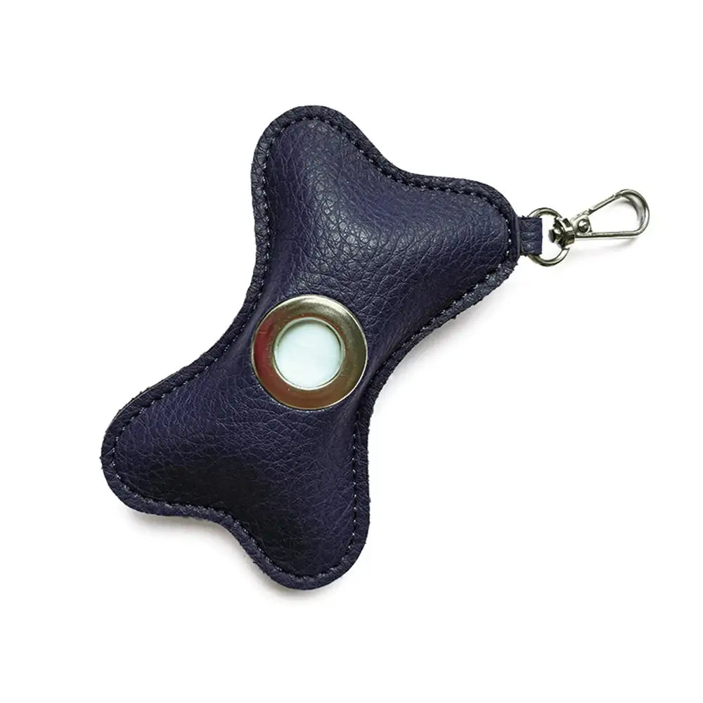 Bone-shaped Portable PU Leather Dog Poop Bag Dispenser – Pet Waste Bags & Dispensers &… | Petix pet supplies for dogs and cats