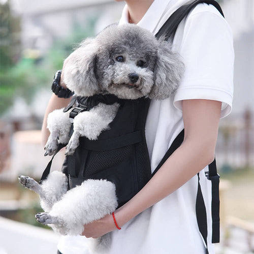 Breathable and Adjustable Portable Front-Hugging Backpack Dog Travel Bag – Pet Carrier… | Petix pet supplies for dogs and cats