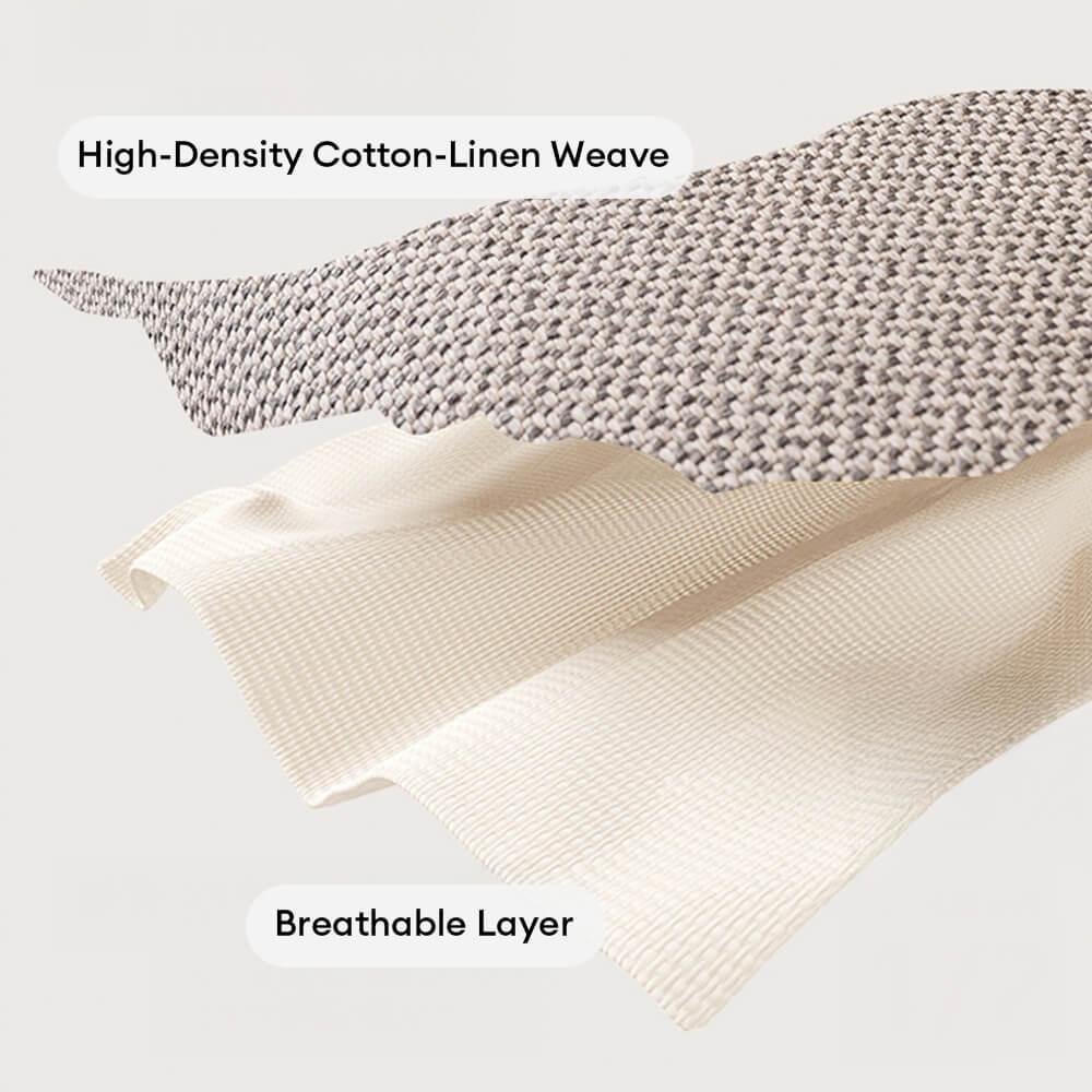 Breathable Woven Cotton Linen Non-Slip Couch Cover – Couch Cover (view 10) | Petix pet supplies for dogs and cats