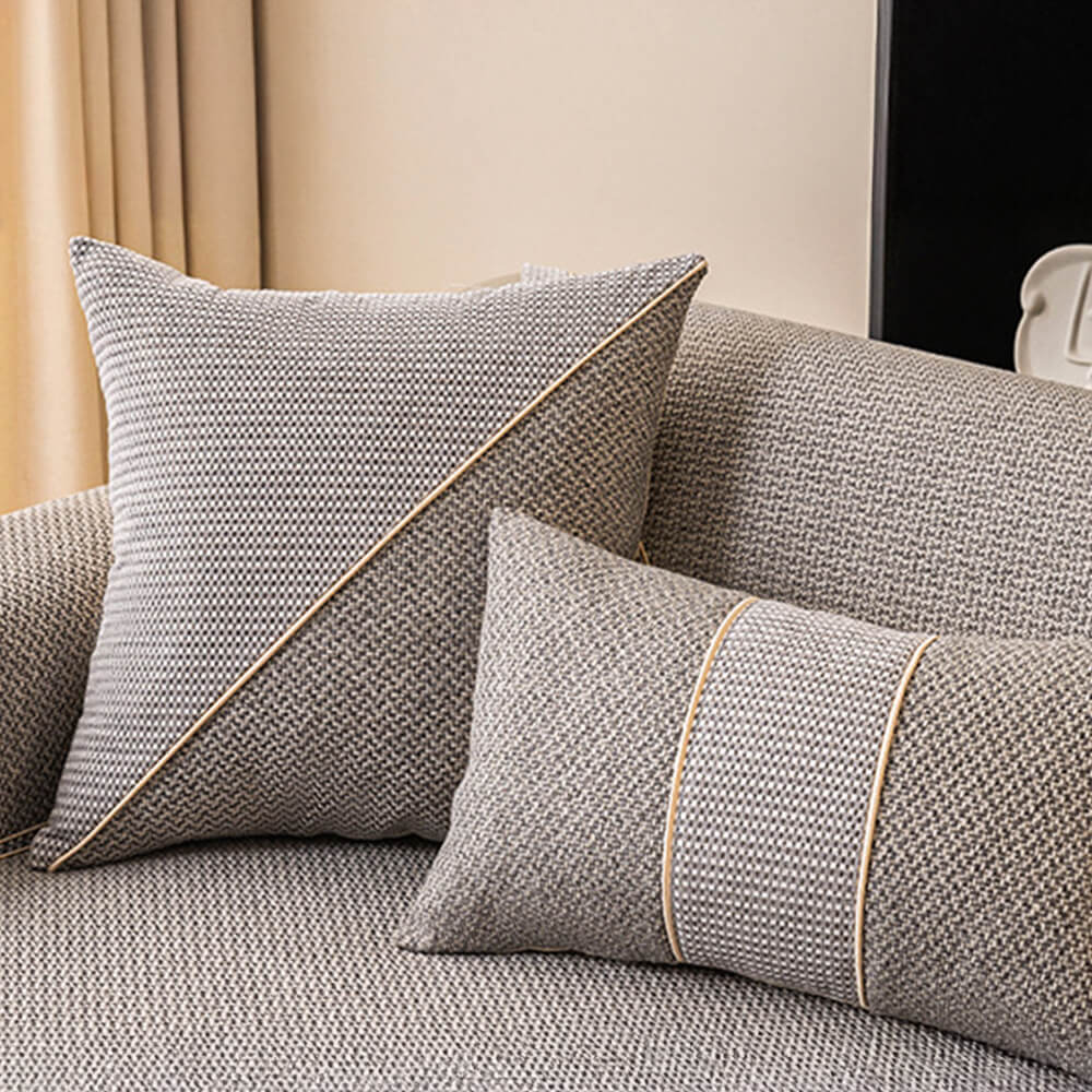 Breathable Woven Cotton Linen Non-Slip Outdoor Couch Cover – Couch Cover (view 8) | Petix pet supplies for dogs and cats