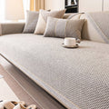 Breathable Woven Cotton Linen Non-Slip Outdoor Couch Cover – Couch Cover (view 9) | Petix pet supplies for dogs and cats