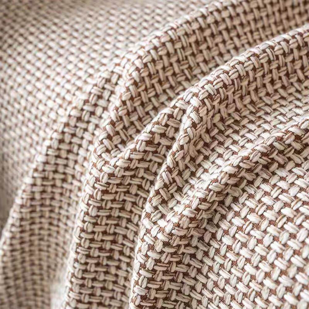 Breathable Woven Linen-Look Scratch-Resistant Throw Couch Cover – Couch Cover (view 9) | Petix pet supplies for dogs and cats