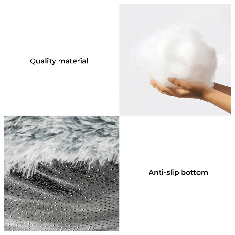 Calming Furniture Protector Dog Bed - Fuzzy Backrest – Couch Cover (view 6) | Petix pet supplies for dogs and cats