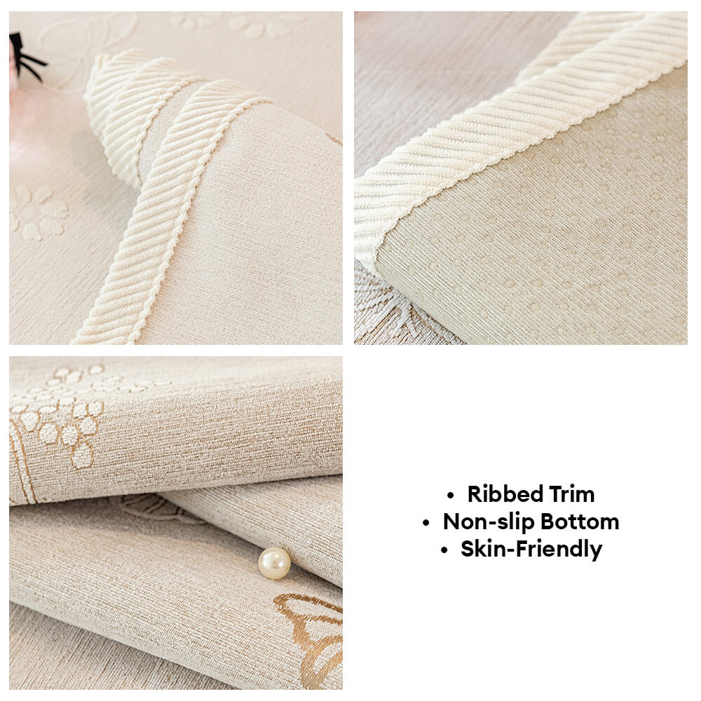 Chenille Anti-Slip Butterfly Pattern Morandi Color Couch Cover – Couch Cover (view 9) | Petix pet supplies for dogs and cats