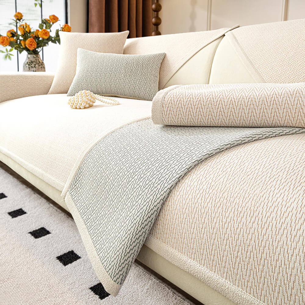 Chenille Minimalist Anti-Slip Fabric with Cat Scratch-Resistant Design Couch Cover – C… | Petix pet supplies for dogs and cats