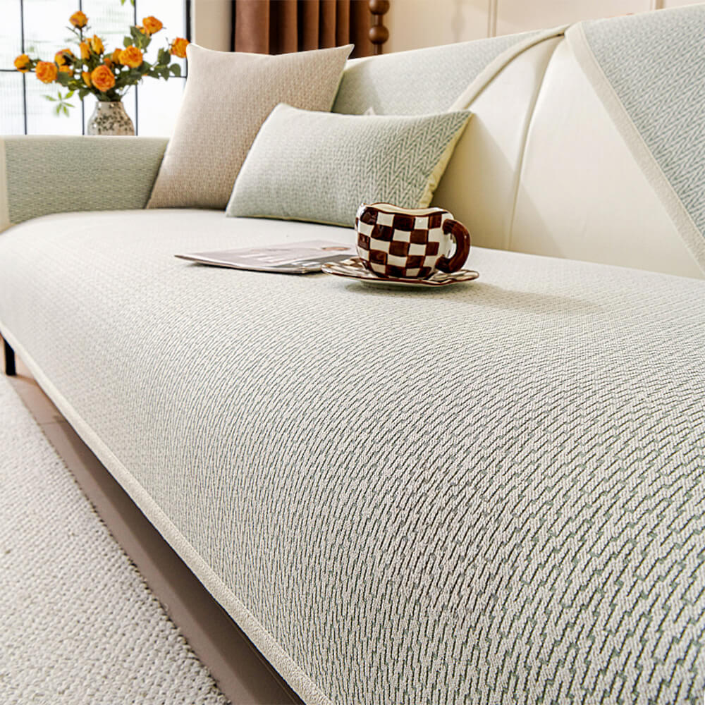 Chenille Minimalist Anti-Slip Fabric with Cat Scratch-Resistant Design Couch Cover – C… | Petix pet supplies for dogs and cats