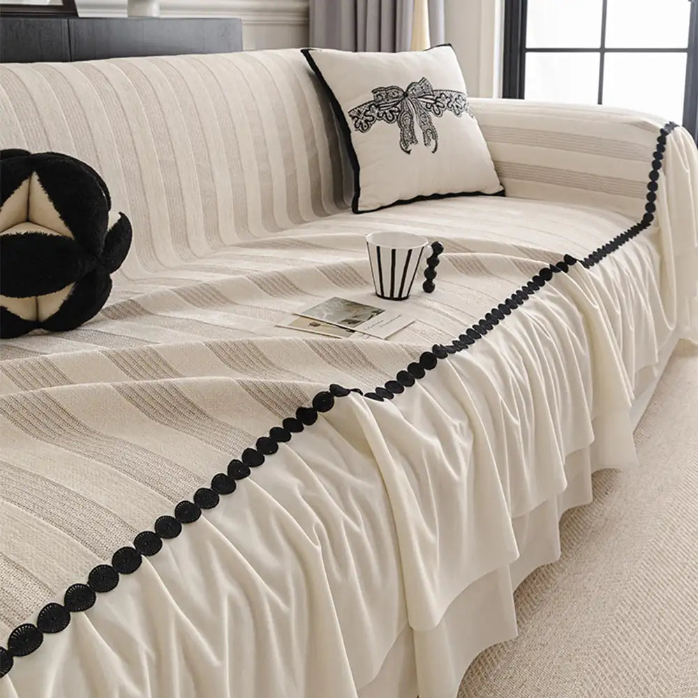 Chenille Scratch-resistant Pet-friendly Sofa Protector Non-slip Couch Cover – Couch Co… | Petix pet supplies for dogs and cats