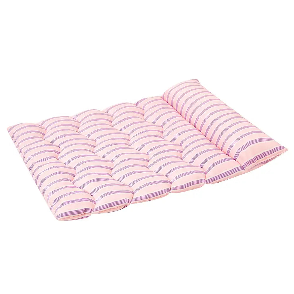 Color-Blocked Striped Breathable Double-Sided Soft Pet Mat – Dog Beds (view 10) | Petix pet supplies for dogs and cats