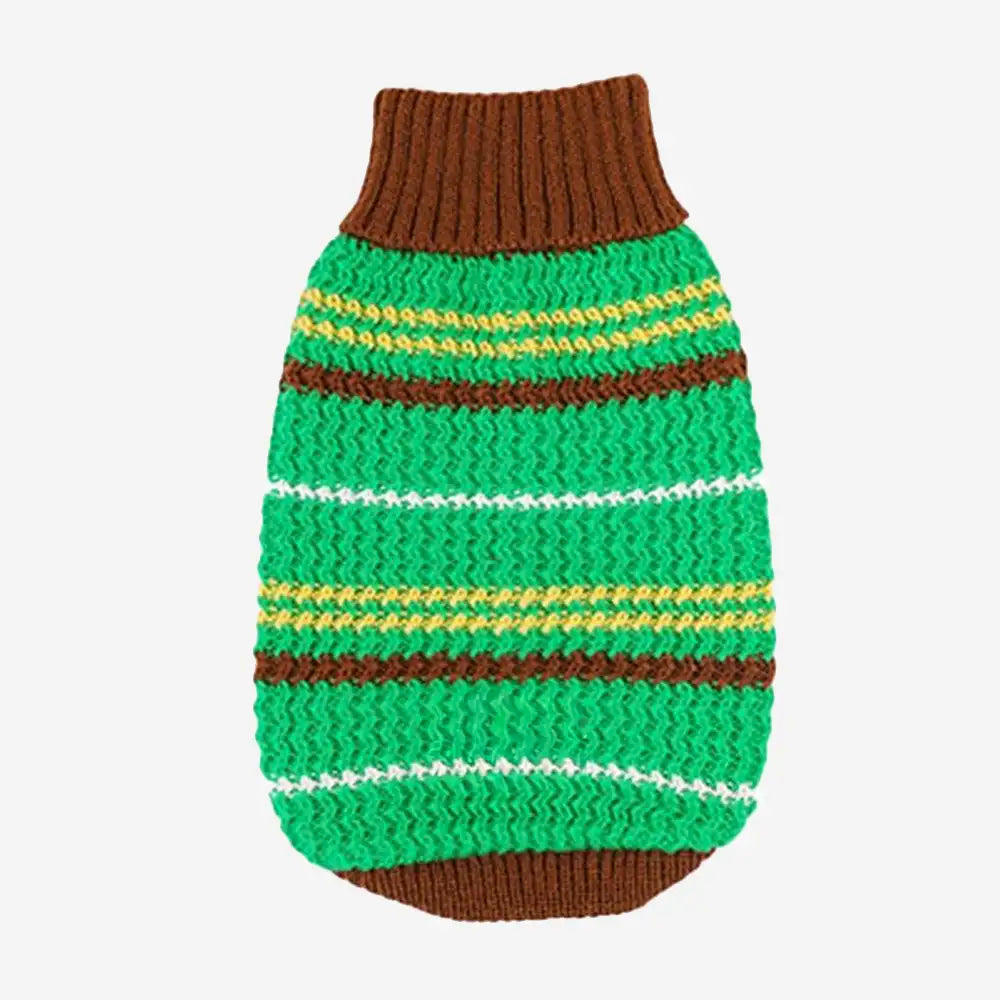 Color Blocked Striped Dog Sweater For Small Dogs – Dog Apparel (view 15) | Petix pet supplies for dogs and cats