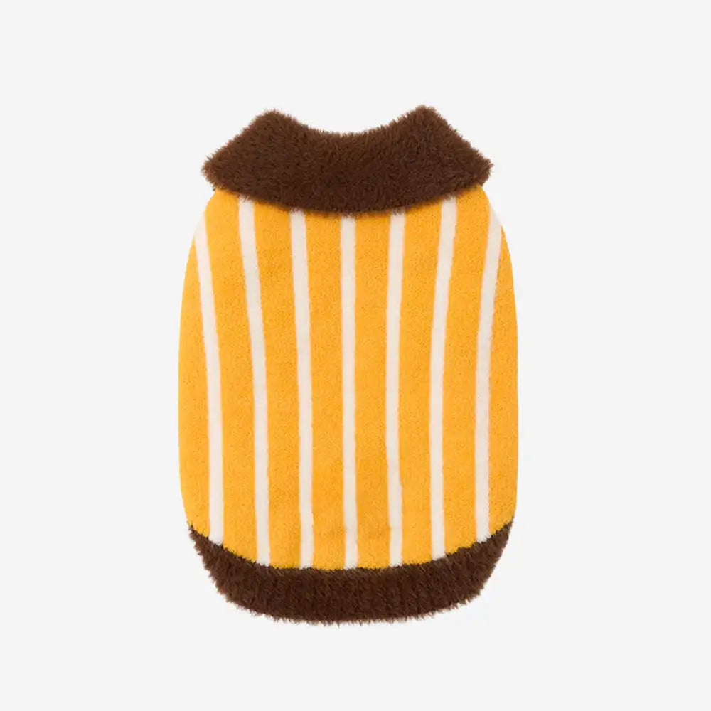 Color Blocked Striped Polo Collar Dog Sweater For Small Dogs – Dog Apparel (view 12) | Petix pet supplies for dogs and cats