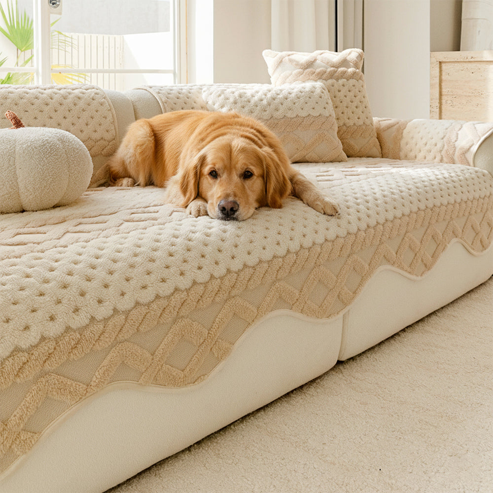 Cookie Comfortable Plush Skin-Friendly Non-Slip Couch Cover – Couch Cover (view 7) | Petix pet supplies for dogs and cats