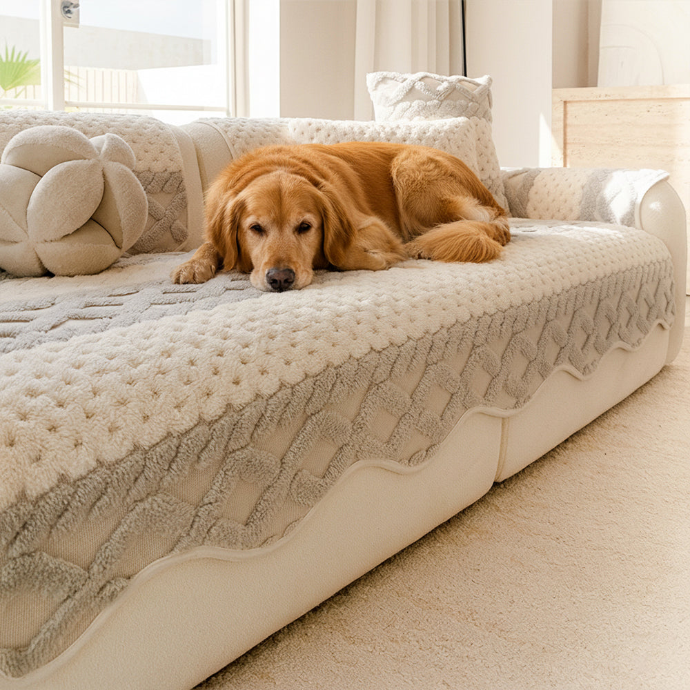 Cookie Comfortable Plush Skin-Friendly Non-Slip Couch Cover – Couch Cover (view 9) | Petix pet supplies for dogs and cats