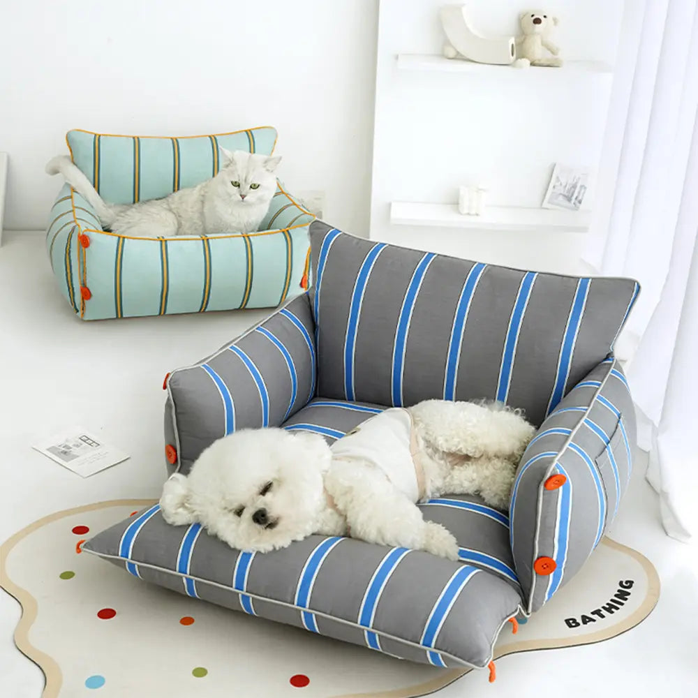 Cotton Comfort Calming Bed Dog Sofa Bed – Dog Beds (main) | Petix pet supplies for dogs and cats