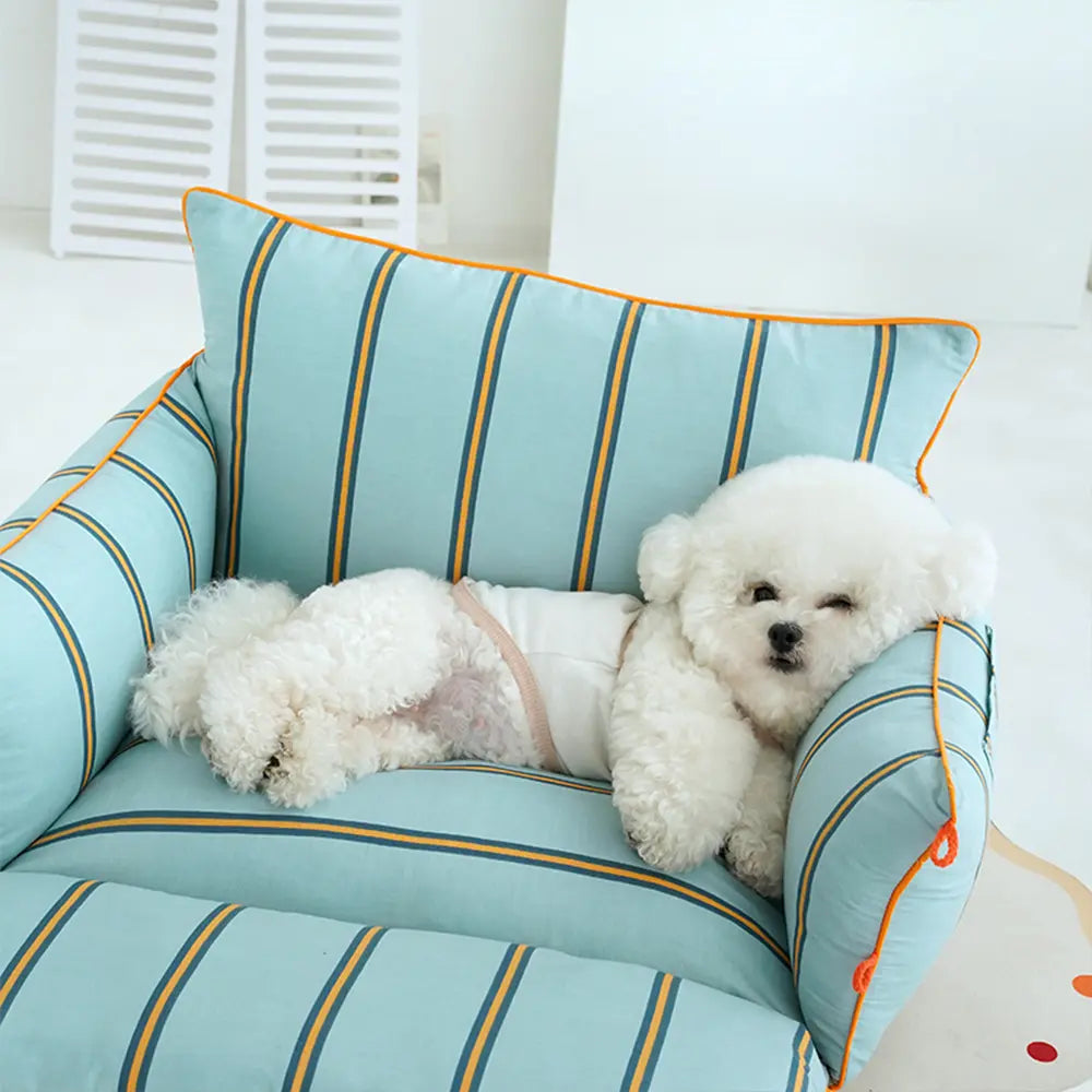 Cotton Comfort Calming Bed Dog Sofa Bed – Dog Beds (view 3) | Petix pet supplies for dogs and cats