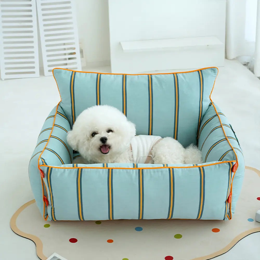 Cotton Comfort Calming Bed Dog Sofa Bed – Dog Beds (view 8) | Petix pet supplies for dogs and cats