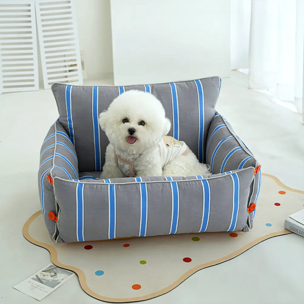 Cotton Comfort Calming Bed Dog Sofa Bed – Dog Beds (view 9) | Petix pet supplies for dogs and cats