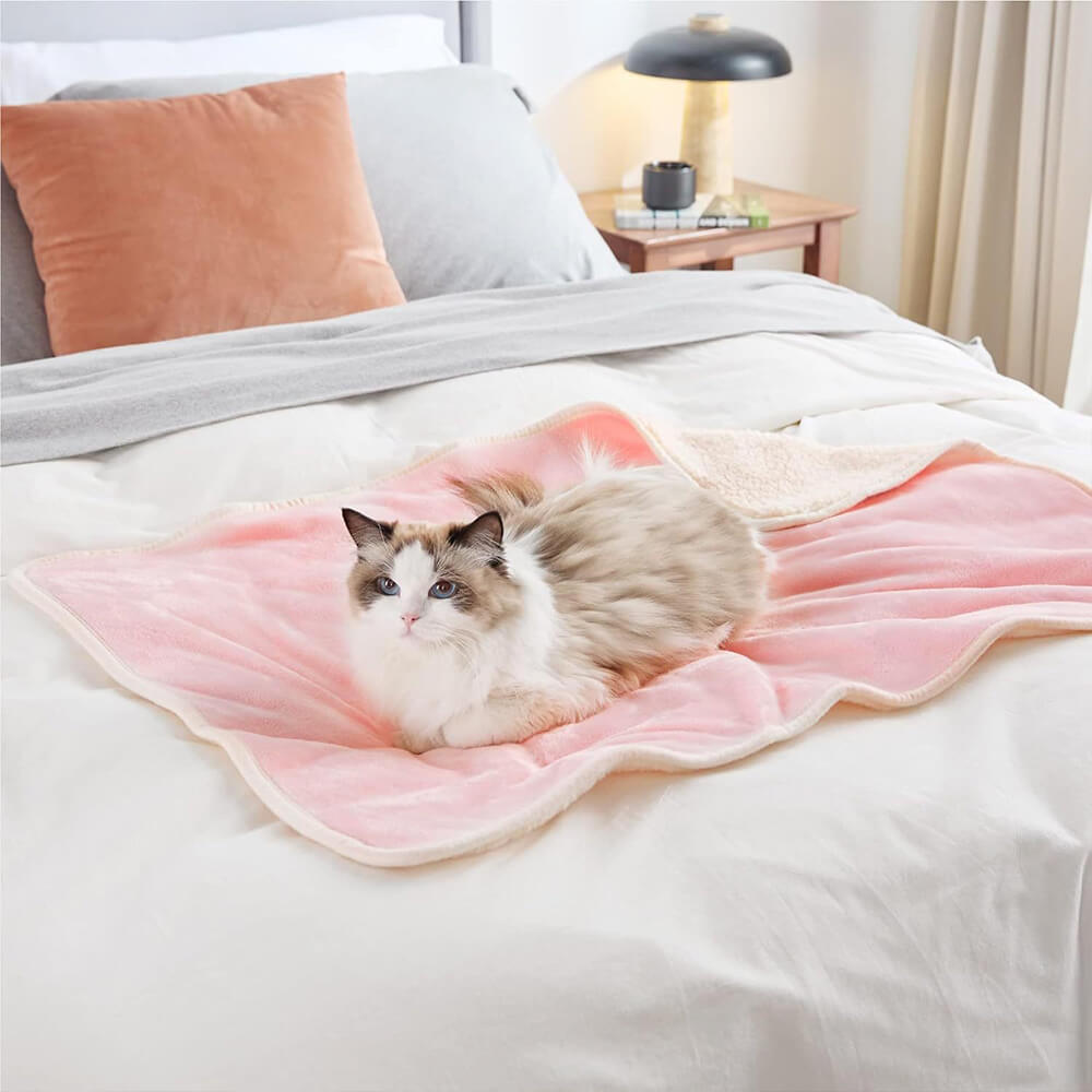Cozy & Protective Throw Reversible Fleece Pet Blanket – Dog Beds (view 12) | Petix pet supplies for dogs and cats