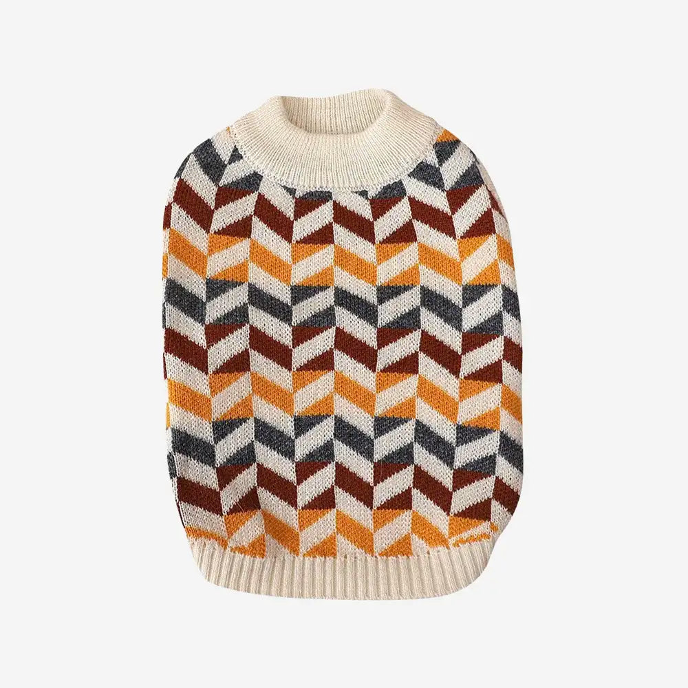 Diamond Striped Dog Sweater For Small Dogs – Dog Apparel (view 13) | Petix pet supplies for dogs and cats
