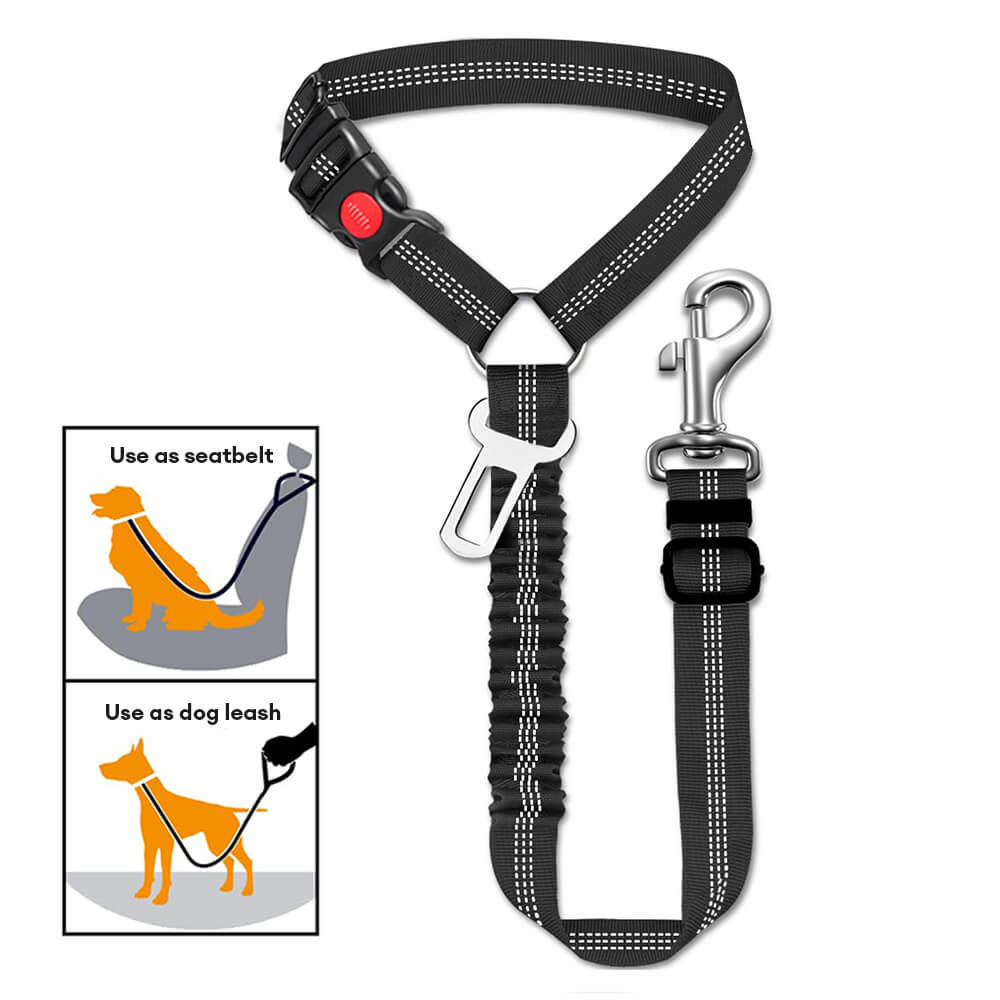 Dog Car Seat Belt for Vehicle Headrest – Car Accessories (view 3) | Petix pet supplies for dogs and cats