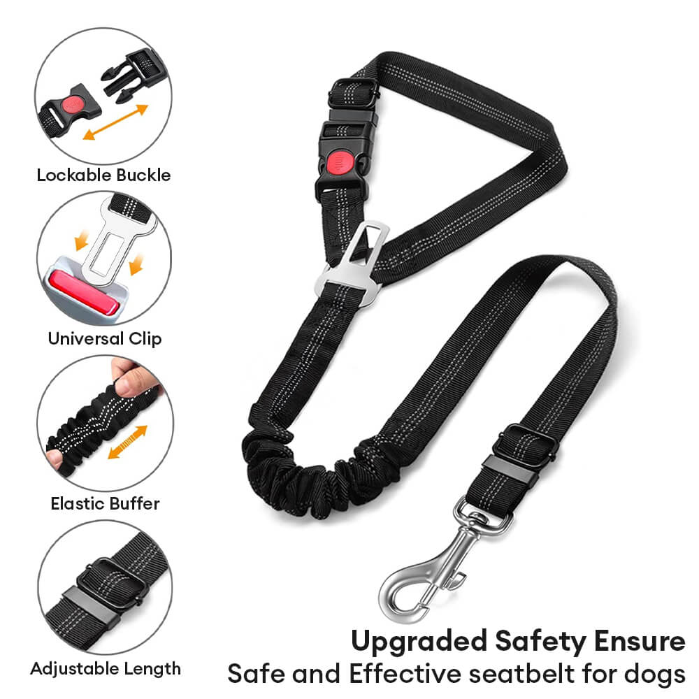 Dog Car Seat Belt for Vehicle Headrest – Car Accessories (view 4) | Petix pet supplies for dogs and cats