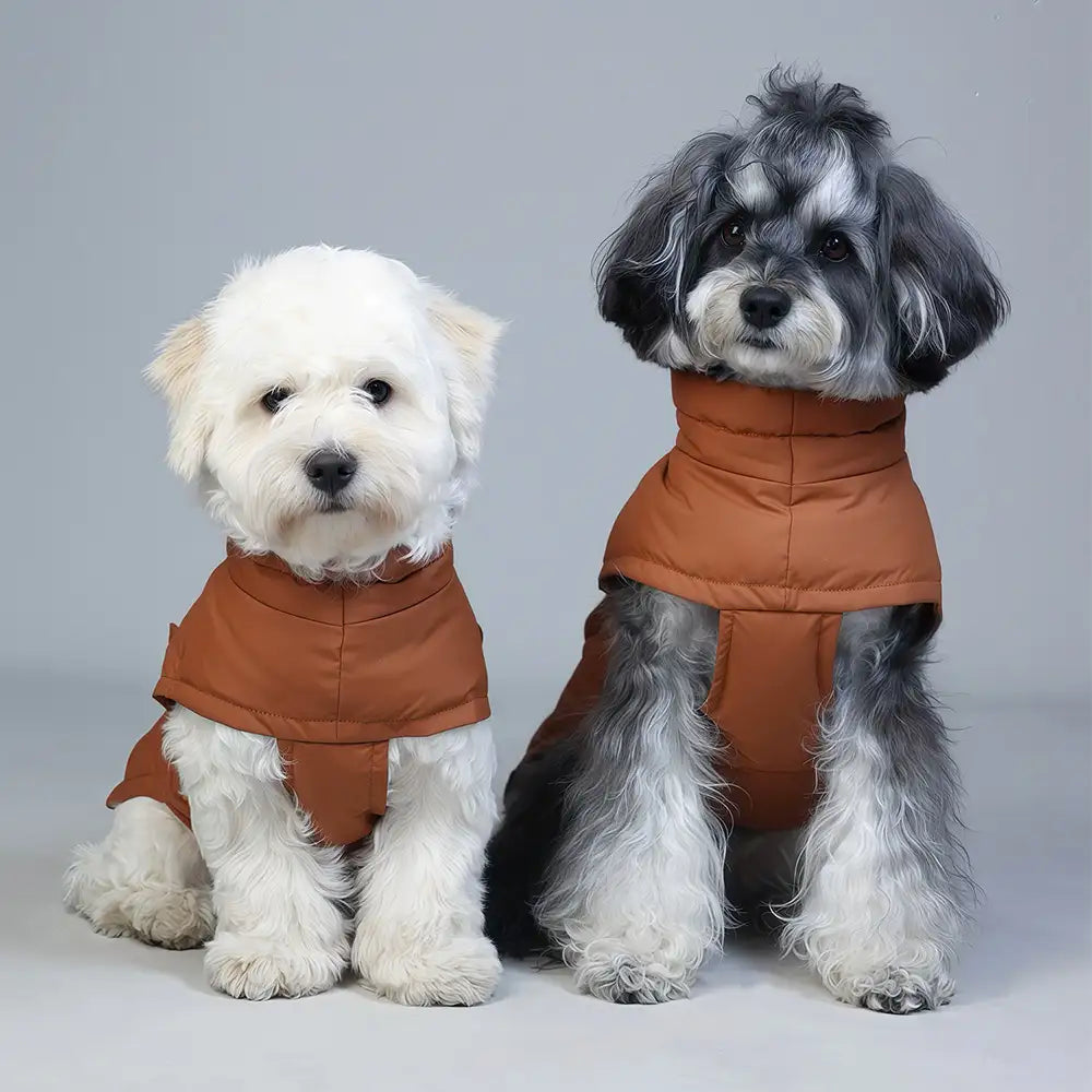 Duck Down Filled Winter Dog Vest Lightweight Warm Dog Coat with Leash Ring – Dog Appar… | Petix pet supplies for dogs and cats