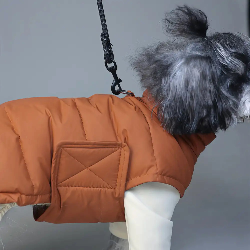 Duck Down Filled Winter Dog Vest Lightweight Warm Dog Coat with Leash Ring – Dog Appar… | Petix pet supplies for dogs and cats
