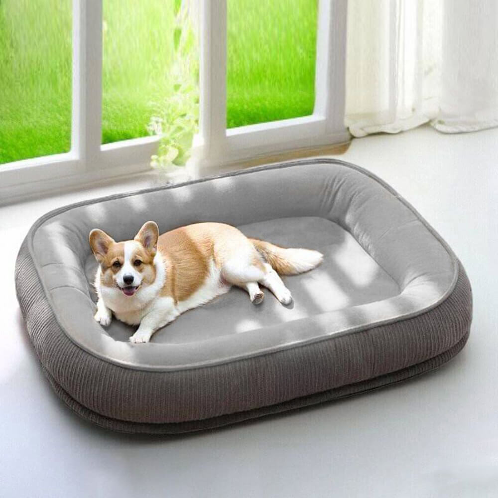 Durable Scratch-Resistant Suede Surface Dog Bed – Dog Beds (view 8) | Petix pet supplies for dogs and cats