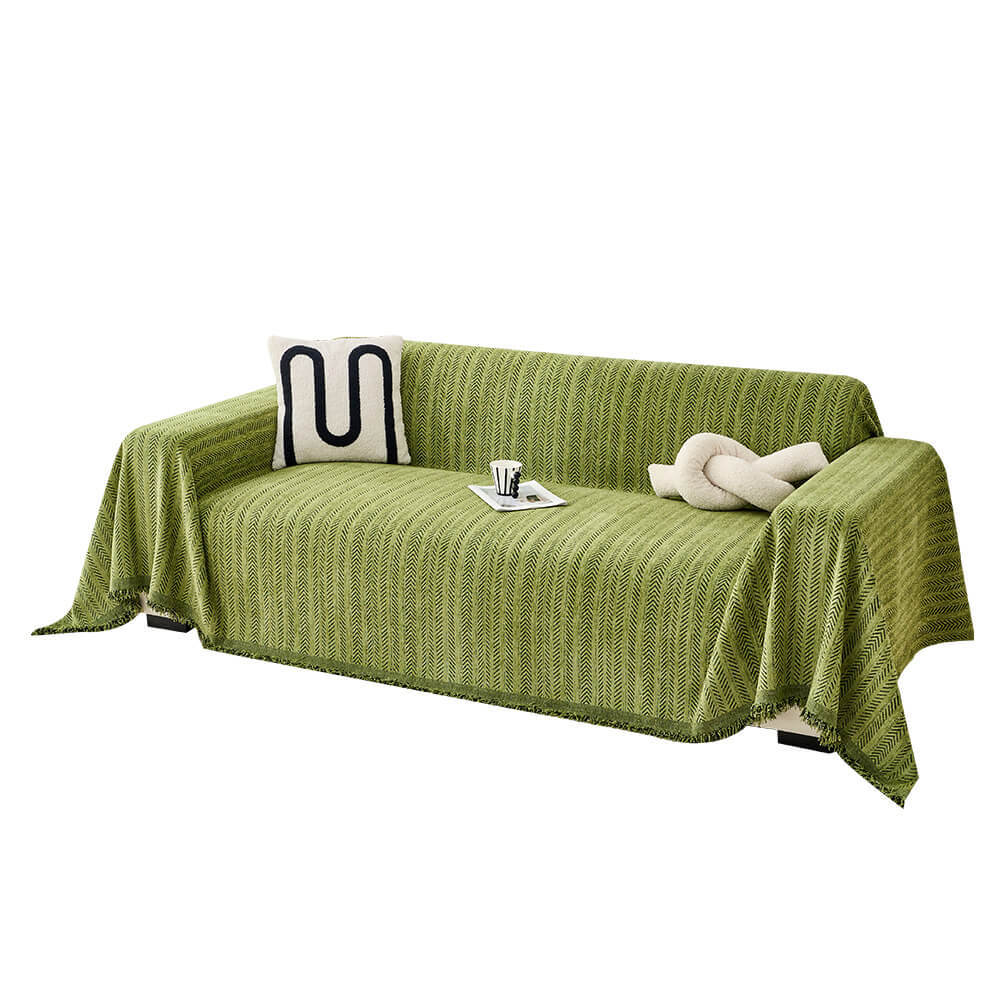 Elegant Herringbone Chenille Textured Throw Couch Cover – Couch Cover (view 11) | Petix pet supplies for dogs and cats