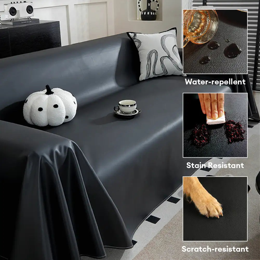 Faux Leather Waterproof Pet Hair-Resistant Sofa Protector Couch Cover – Couch Cover (v… | Petix pet supplies for dogs and cats