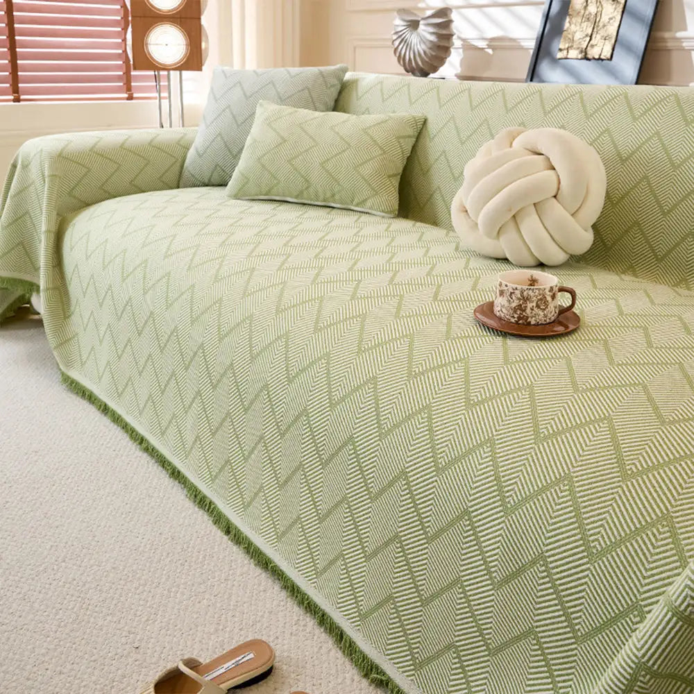 Faux Linen Scratch-Resistant Furniture Protector Sofa Blanket Couch Cover – Couch Cove… | Petix pet supplies for dogs and cats