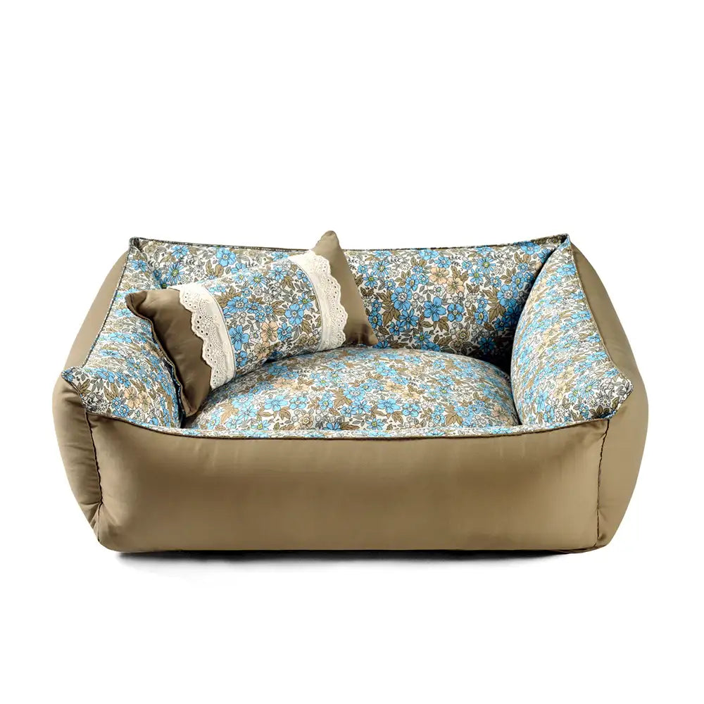 Floral Pattern Anti Static Washable All Season Dog Bed – Dog Beds (view 11) | Petix pet supplies for dogs and cats