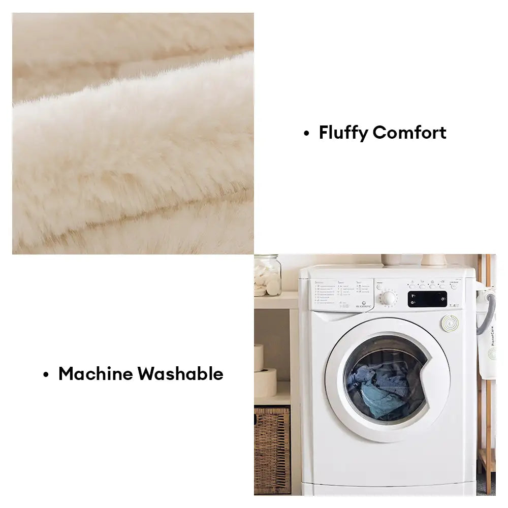 Fluffy Comfort Plush Furniture Protection Decorative Couch Cover – Couch Cover (view 2) | Petix pet supplies for dogs and cats