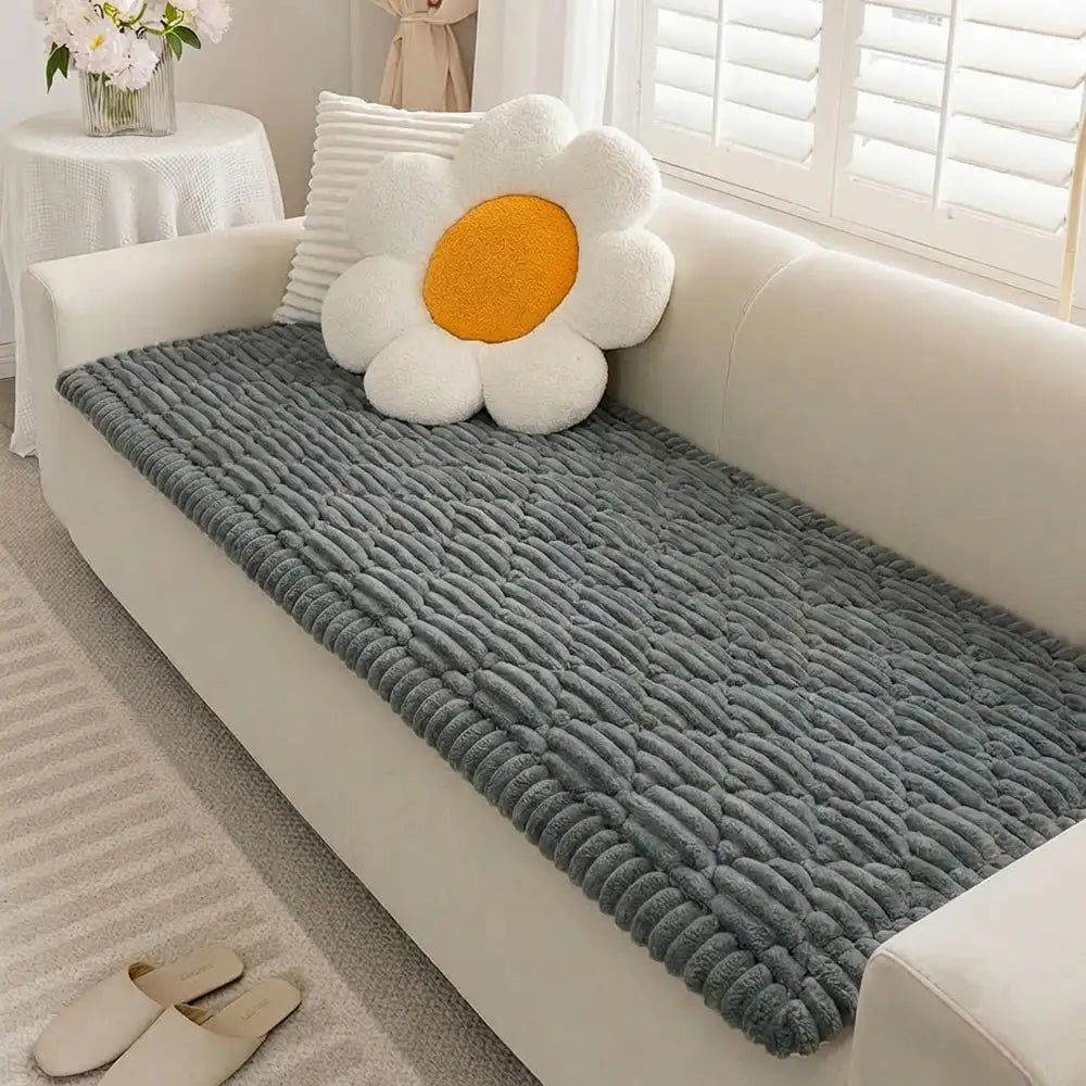 Fluffy Fuzzy Pet-Friendly Sofa Protector Washable Couch Cover Pet Mat – Couch Cover (v… | Petix pet supplies for dogs and cats