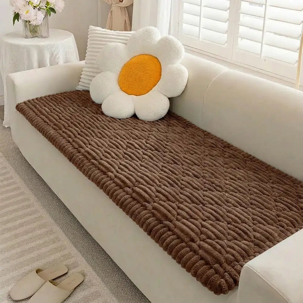 Fluffy Fuzzy Pet-Friendly Sofa Protector Washable Couch Cover Pet Mat – Couch Cover (v… | Petix pet supplies for dogs and cats