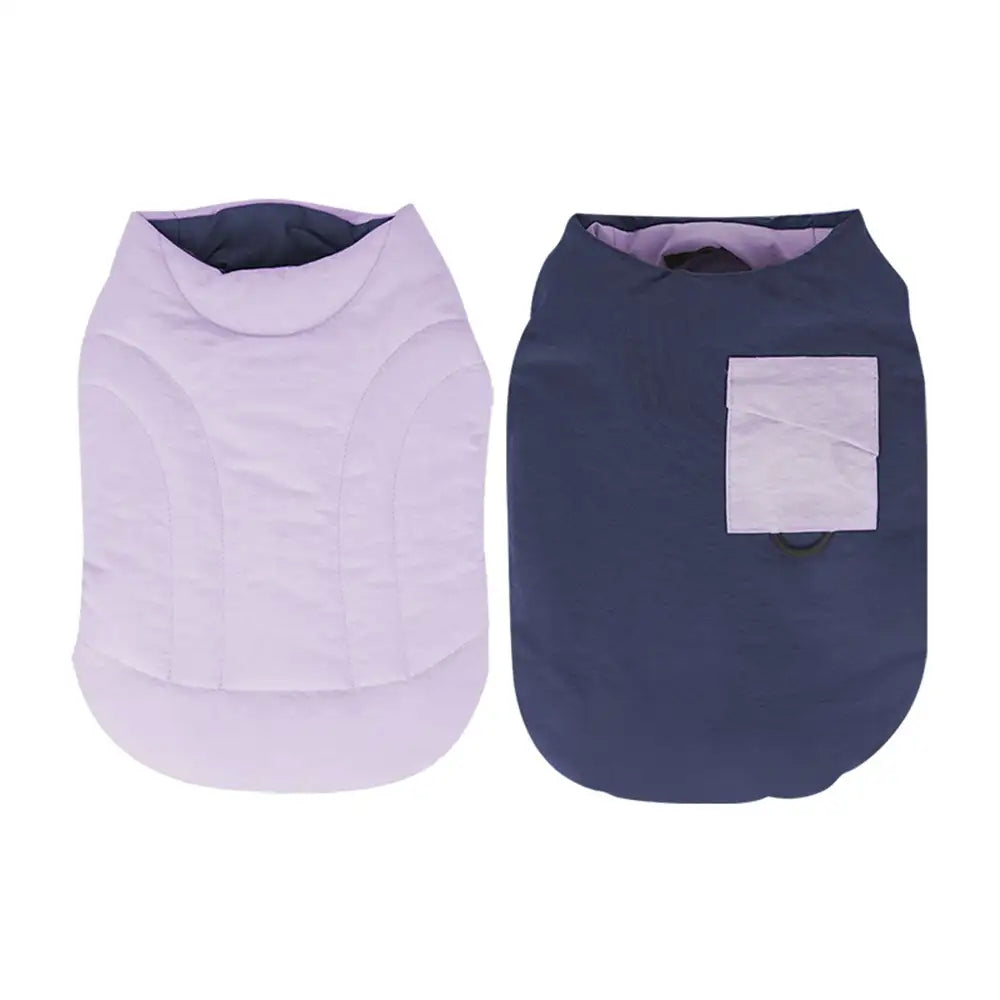 Functional Color-Block Dual-Sided Reversible Wear Dog Vest Coat – Dog Apparel (view 10) | Petix pet supplies for dogs and cats