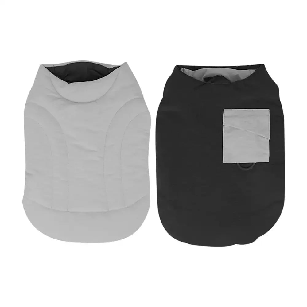 Functional Color-Block Dual-Sided Reversible Wear Dog Vest Coat – Dog Apparel (view 11) | Petix pet supplies for dogs and cats