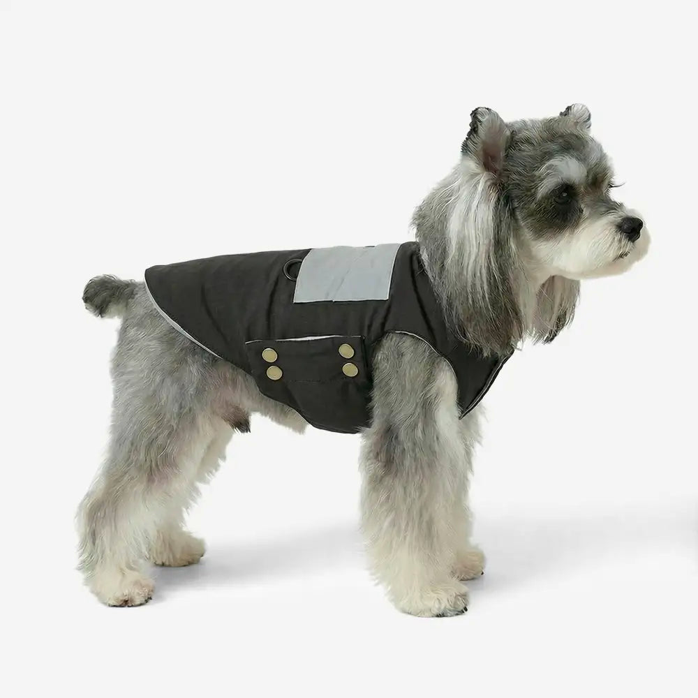 Functional Color-Block Dual-Sided Reversible Wear Dog Vest Coat – Dog Apparel (view 5) | Petix pet supplies for dogs and cats