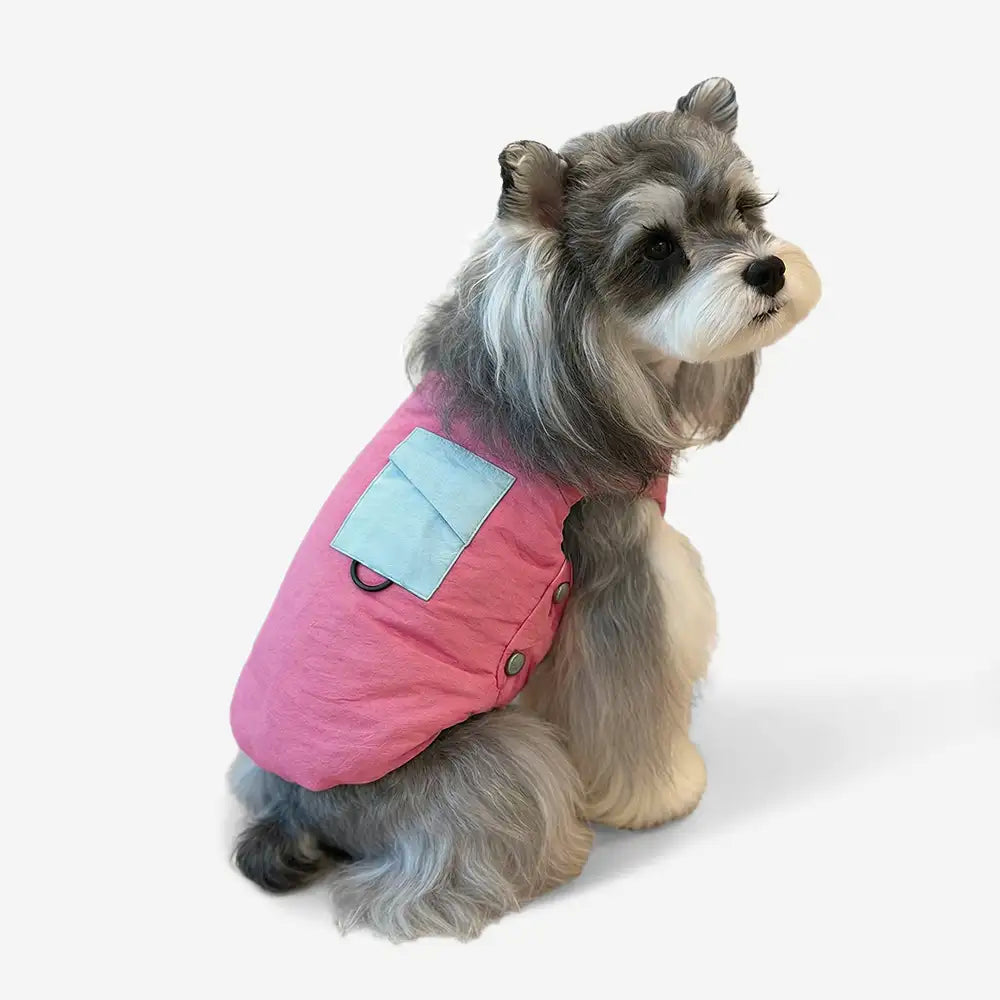 Functional Color-Block Dual-Sided Reversible Wear Dog Vest Coat – Dog Apparel (view 7) | Petix pet supplies for dogs and cats