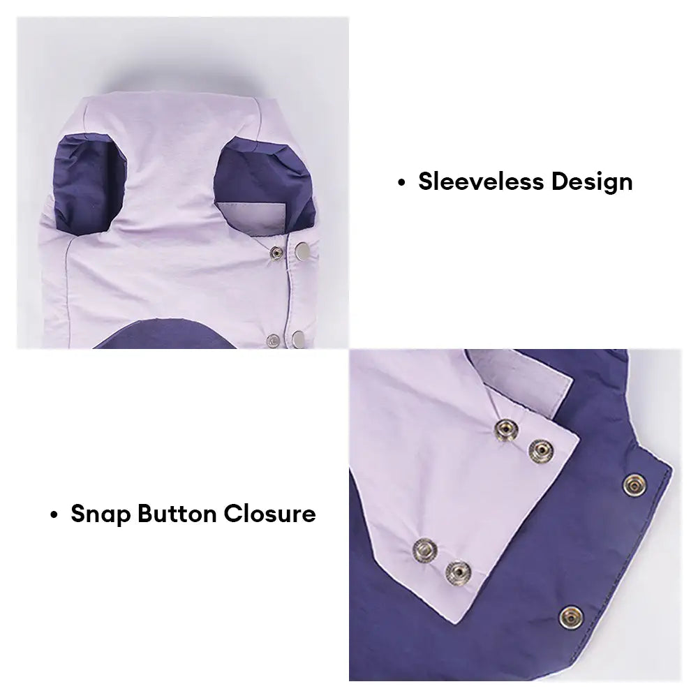 Functional Color-Block Dual-Sided Reversible Wear Dog Vest Coat – Dog Apparel (view 8) | Petix pet supplies for dogs and cats