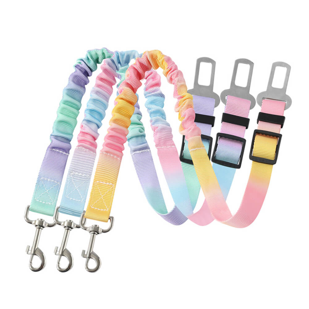 Gradient Elastic Shock-Absorbing Pet Car Safety Belt – Car Accessories (view 8) | Petix pet supplies for dogs and cats