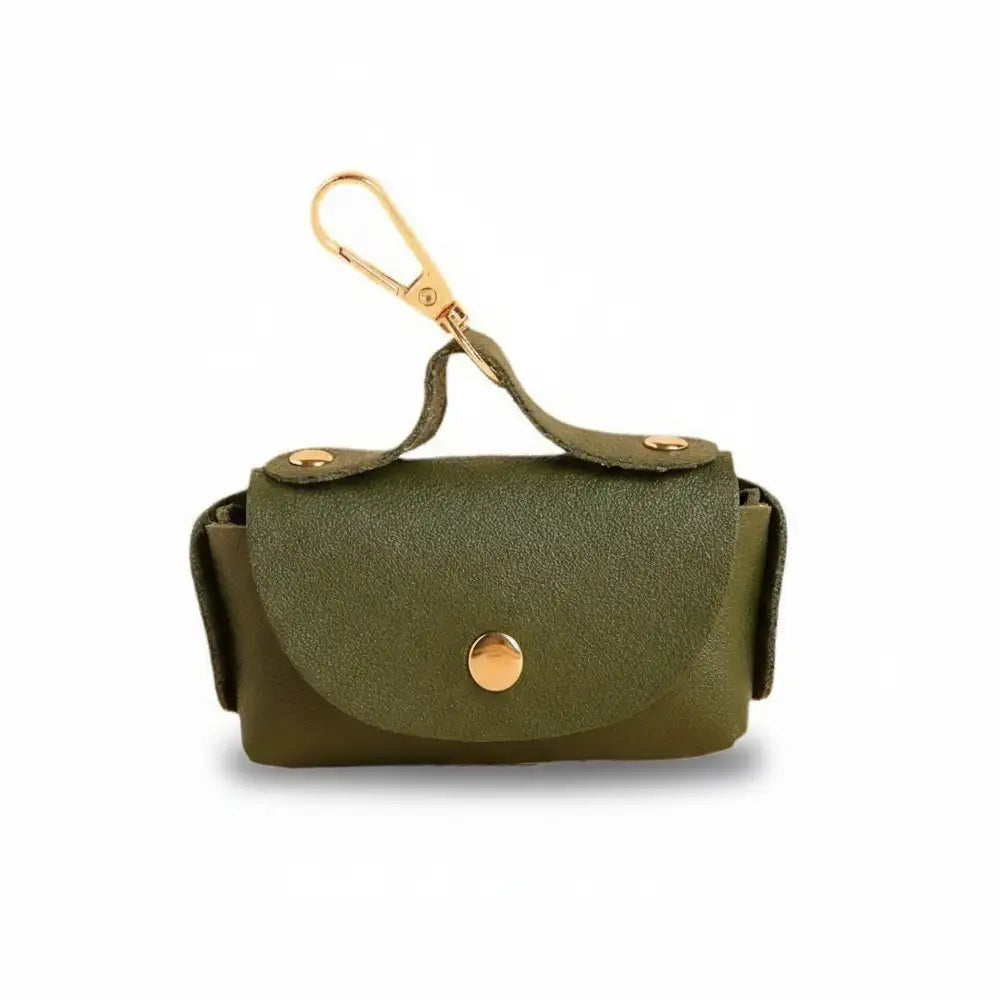 Handbag Style Faux Leather Dog Poop Bag Dispenser – view 7 | Petix pet supplies for dogs and cats