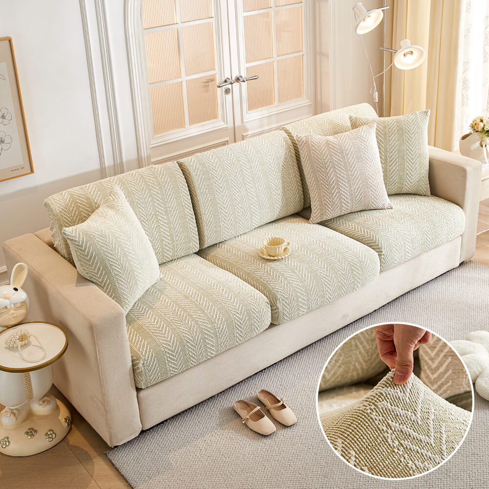 Herringbone Chenille Anti-Slip Magic Couch Cover – Couch Cover (view 2) | Petix pet supplies for dogs and cats