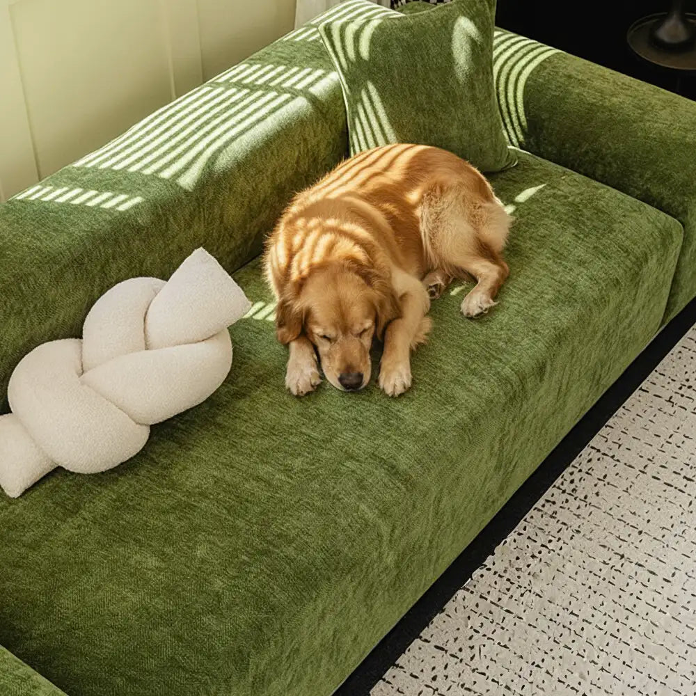 Herringbone Full Coverage Scratch-Resistant Sofa Protection Magic Stretch Couch Cover… | Petix pet supplies for dogs and cats