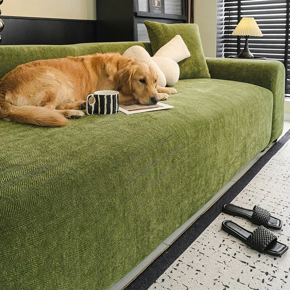 Herringbone Full Coverage Scratch-Resistant Sofa Protection Magic Stretch  Sectional C… | Petix pet supplies for dogs and cats