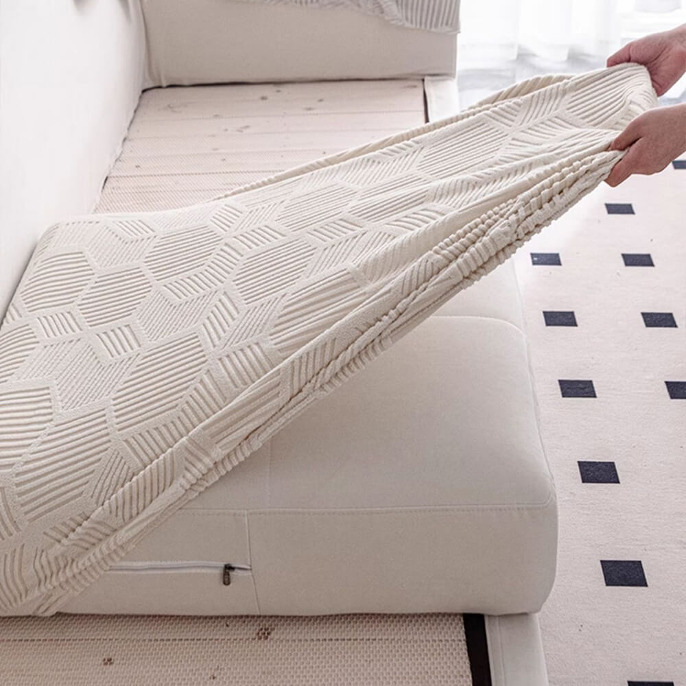 Honeycomb Pattern Water-resistant Stretch Full-Cover Magic Outdoor Couch Cover – Couch… | Petix pet supplies for dogs and cats