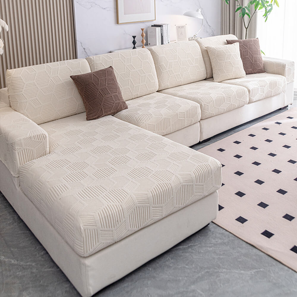 Honeycomb Pattern Water-resistant Stretch Full-Cover Magic Couch Cover – Couch Cover (… | Petix pet supplies for dogs and cats
